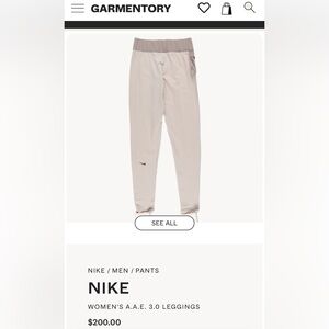 NWT! NIKE NIKELAB A.A.E. 3.0 UNIQUE HIGH WAIST LEGGINGS BV8072-133 Women’s XS